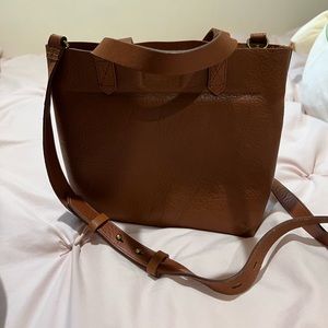 Madewell small transport tote